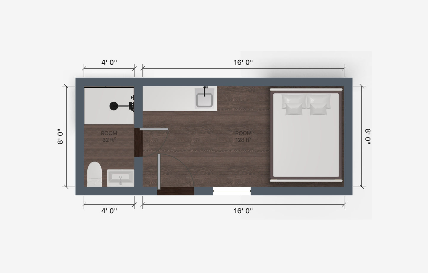 20ft STUDIO 1 Container Home... Starting at $29,999